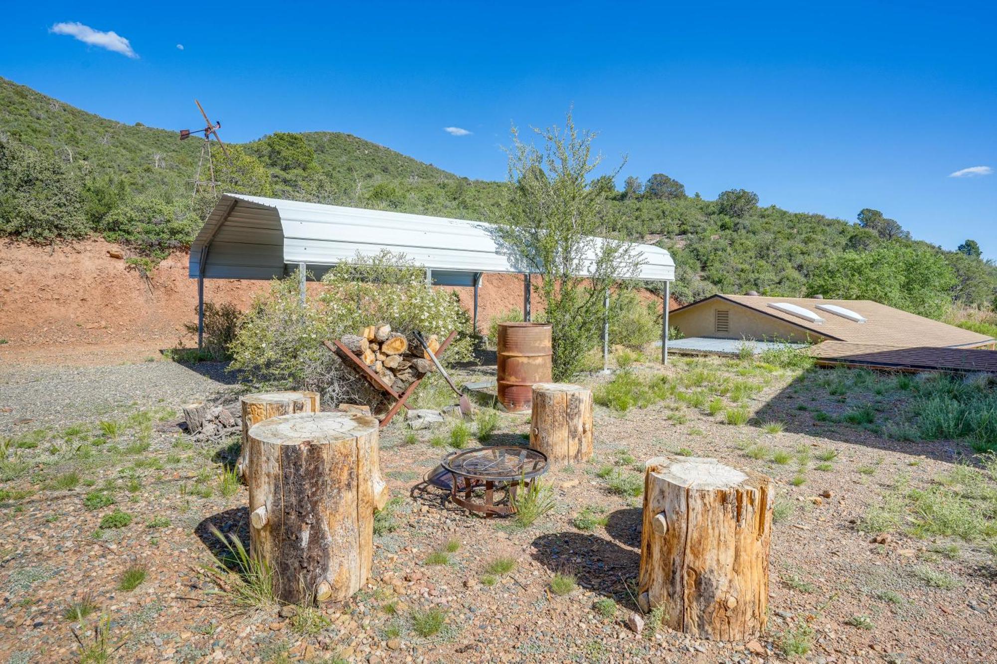 Mtn-View Home With Sauna In Prescott Valley! Ruang foto